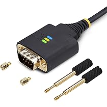 【サイズ:1ポート_スタイル:USB2.0】StarTech.com 1ポート USB - RS232Cシリアル変換ケーブル／クロス／USB 2.0接続／3m／1